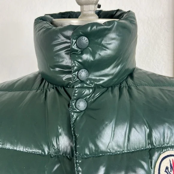 Moncler Tibb Green Men's Puffer Vest - Picture 5 of 14